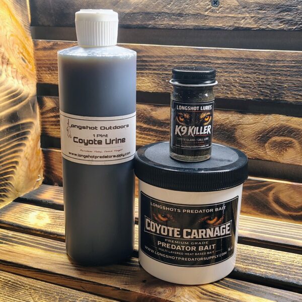Coyote Bait, Urine, Lure Bundle
