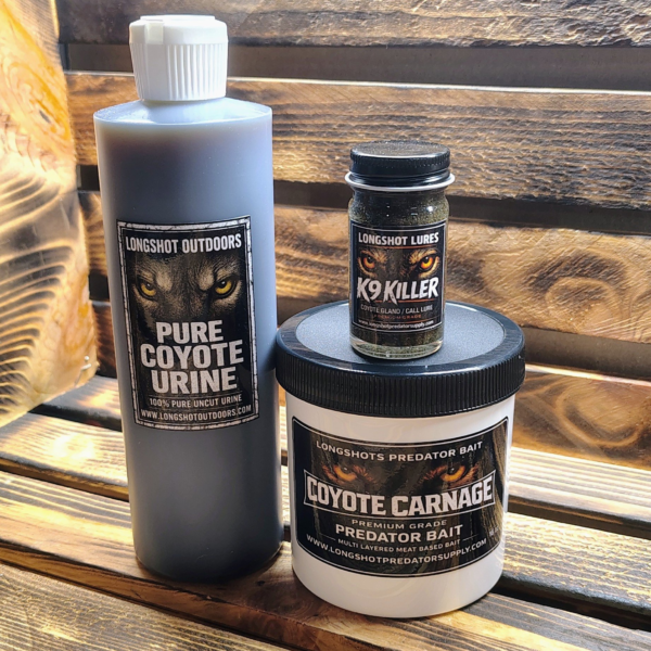 Coyote Bait, Urine, Lure Bundle