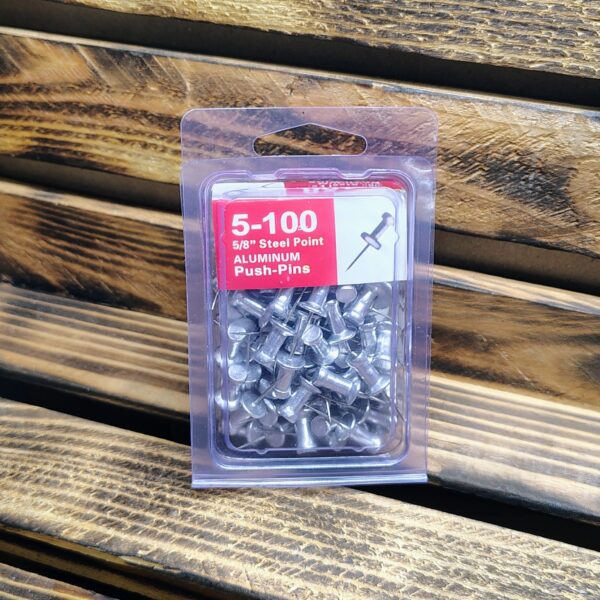 5/8" Aluminum Push Pins